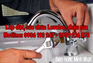 sửa chữa lắp đặt Lavabo