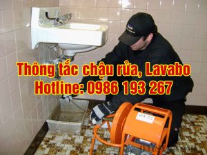 thông tắc lavabo