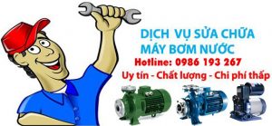 thợ sửa máy bơm nước minh nhật