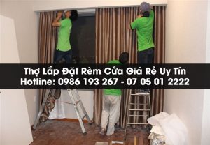 thợ lắp rèm cửa tại nhà TPHCM