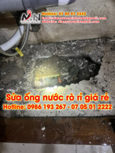 Thợ sửa ống nước rò rỉ giá rẻ
