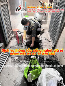 Dịch vụ Thông cống nghẹt Tại TPHCM Triệt Để, UY TÍN