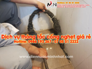 Dịch vụ Thông cống nghẹt Tại TPHCM Triệt Để, UY TÍN